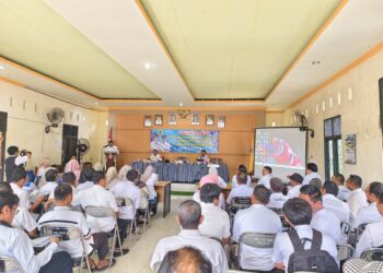 Barabai, Bupati Hulu Sungai Tengah, Samsul Rizal, hari ini secara resmi membuka Sosialisasi Tata Naskah Dinas bertempat di Aula Kantor Kecamatan Haruyan, Jalan Divisi 4 ALRI Haruyan. 